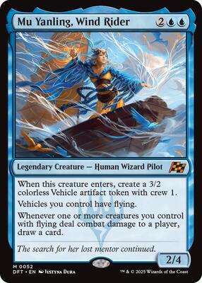 Mu Yanling, Wind Rider card from Aetherdrift