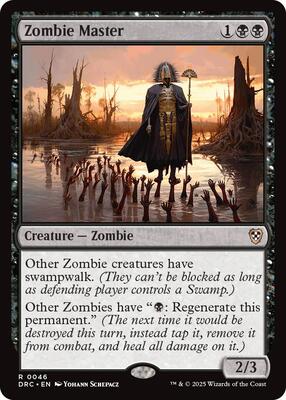 Zombie Master card from Commander: Aetherdrift