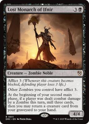 Lost Monarch of Ifnir card from Commander: Aetherdrift