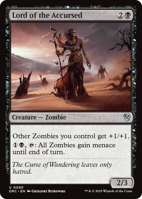 Lord of the Accursed card from Commander: Aetherdrift