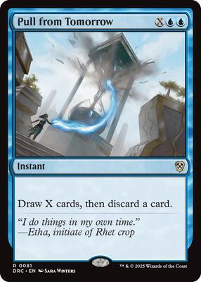 Pull from Tomorrow card from Commander: Aetherdrift