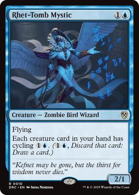 Rhet-Tomb Mystic card from Commander: Aetherdrift