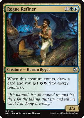 Rogue Refiner card from Commander: Aetherdrift