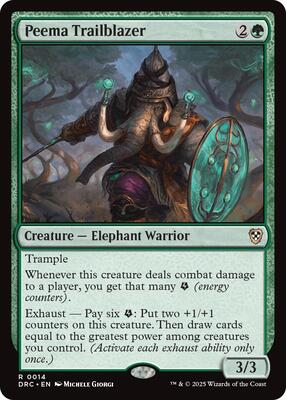 Peema Trailblazer card from Commander: Aetherdrift