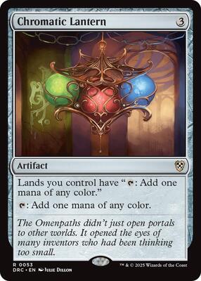 Chromatic Lantern card from Commander: Aetherdrift