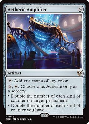Aetheric Amplifier card from Commander: Aetherdrift