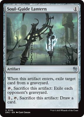 Soul-Guide Lantern card from Commander: Aetherdrift