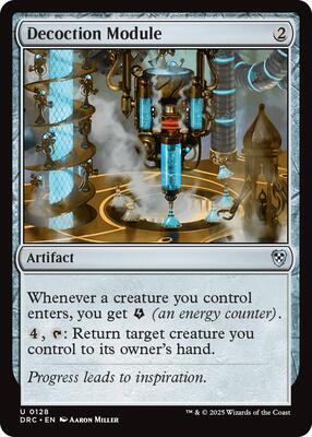 Decoction Module card from Commander: Aetherdrift