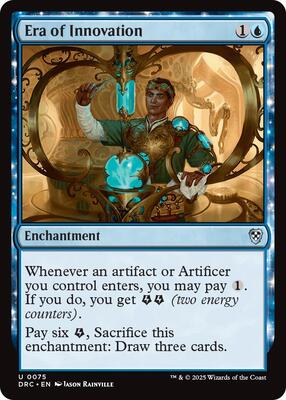 Era of Innovation card from Commander: Aetherdrift
