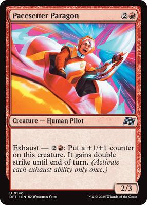 Pacesetter Paragon card from Aetherdrift
