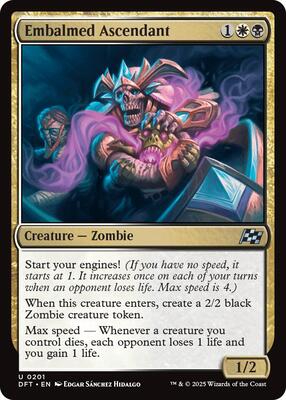 Embalmed Ascendant card from Aetherdrift