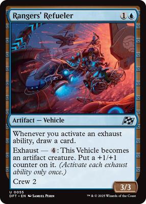 Rangers' Refueler card from Aetherdrift