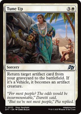 Tune Up card from Aetherdrift