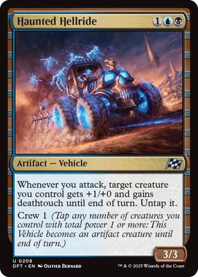 Haunted Hellride card from Aetherdrift