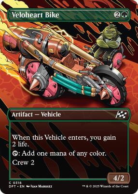 Veloheart Bike (Borderless) card from Aetherdrift