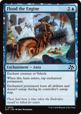 Flood the Engine card from Aetherdrift
