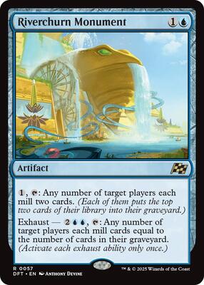 Riverchurn Monument card from Aetherdrift