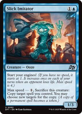 Slick Imitator card from Aetherdrift