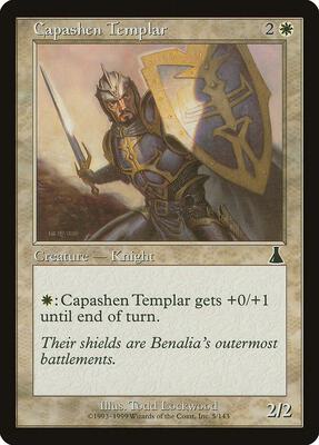 Capashen Templar card from Urza's Destiny