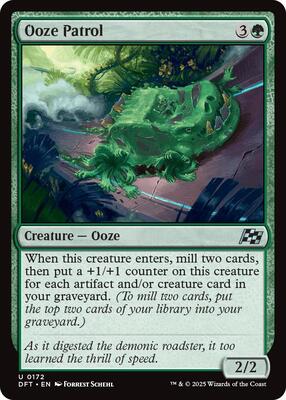 Ooze Patrol card from Aetherdrift