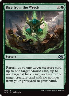 Rise from the Wreck card from Aetherdrift