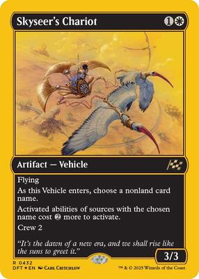 Skyseer's Chariot (First-Place Foil) card from Aetherdrift