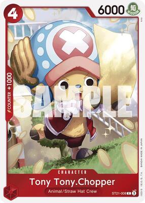 Tony Tony.Chopper card from Starter Deck EX: Gear 5