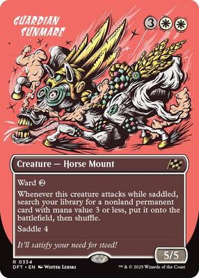 Guardian Sunmare (Borderless) card from Aetherdrift