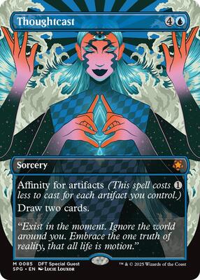 Thoughtcast (Borderless) card from Special Guests