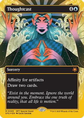 Thoughtcast (Borderless) (First-Place Foil) card from Special Guests