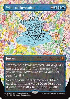 Whir of Invention (Borderless) card from Special Guests