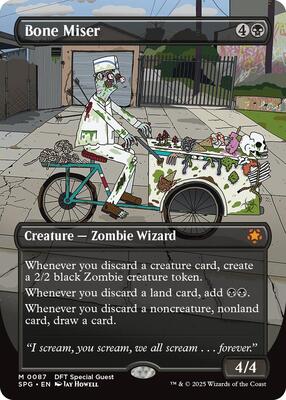 Bone Miser (Borderless) card from Special Guests