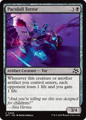 Pactdoll Terror card from Aetherdrift
