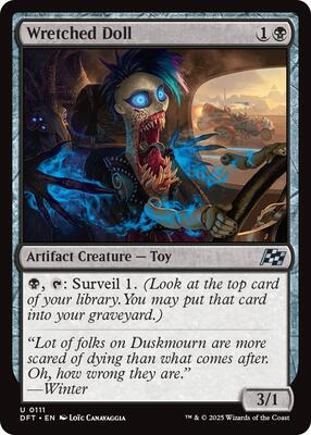 Wretched Doll card from Aetherdrift