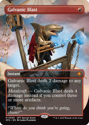 Galvanic Blast (Borderless) card from Special Guests