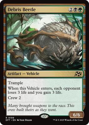 Debris Beetle card from Aetherdrift
