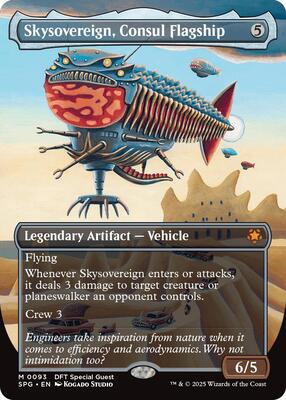 Skysovereign, Consul Flagship (Borderless) card from Special Guests