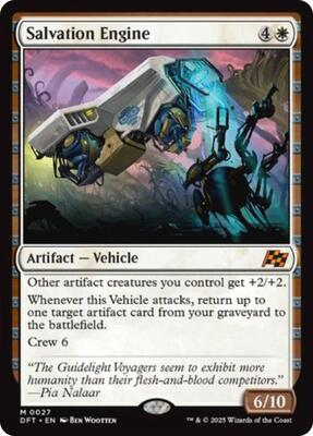 Salvation Engine card from Aetherdrift