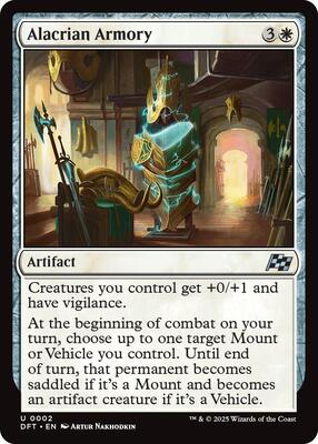 Alacrian Armory card from Aetherdrift