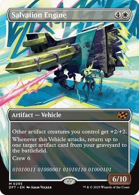 Salvation Engine (Borderless) card from Aetherdrift