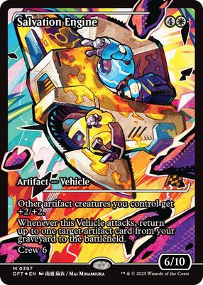 Salvation Engine (Showcase) card from Aetherdrift