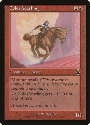 Colos Yearling card from Urza's Destiny