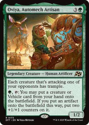 Oviya, Automech Artisan card from Aetherdrift