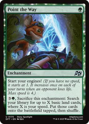 Point the Way card from Aetherdrift