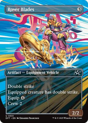 Rover Blades (Borderless) card from Aetherdrift