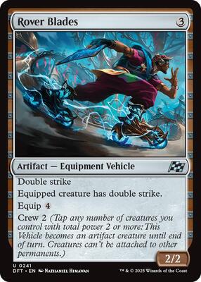 Rover Blades card from Aetherdrift