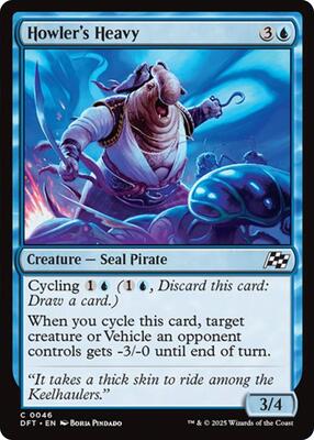 Howler's Heavy card from Aetherdrift
