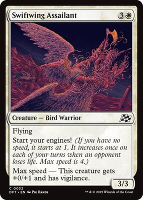 Swiftwing Assailant card from Aetherdrift