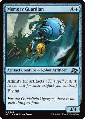 Memory Guardian card from Aetherdrift