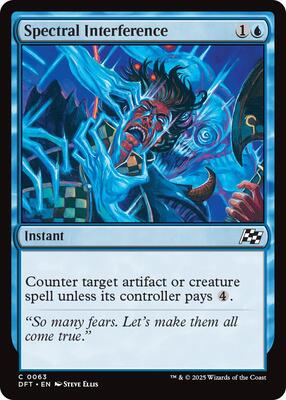 Spectral Interference card from Aetherdrift